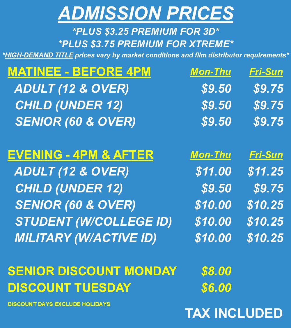 Theatres | Xscape Cinemas